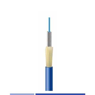 Beli Kabel Serat Optik Indoor Berperisai 12 Strand Single Mode G652D LSZH Jacket pembuatan online