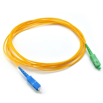 Beli SC/UPC-SC/APC Simplex Fiber Optic Patch Cord Lszh Jaket 2mm Mode Tunggal Jumper Serat pembuatan online