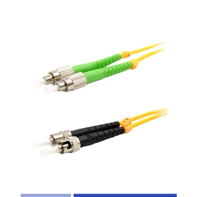 Beli ST/UPC ke ST/APC Mode Tunggal Serat Patch Cord Duplex LSZH 3m 2,0mm Kualitas tinggi pembuatan online