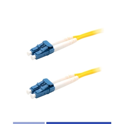 Beli Single-mode LC UPC Patch Cord Duplex LSZH 3m Fiber Optic patch cord pembuatan online