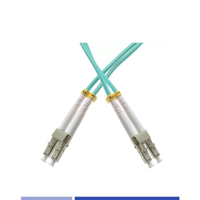 Beli OM3 Multimode LC UPC Duplex Fiber Patch Cord LSZH 3m 2,0mm pembuatan online