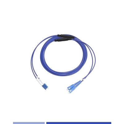 Beli Airproof Fiber Optic Patch Cable LC-SC Single Mode Duplex 1m Jacket LSZH pembuatan online