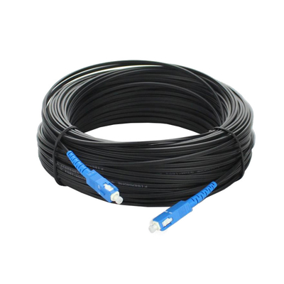 Beli Single Mode FTTH Drop Patch Cord SC UPC G657A1 Simplex LSZH 3m Kekuatan Tinggi pembuatan online