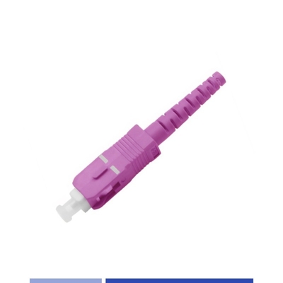 Beli OM4 Multimode Fiber Optic Connector SC UPC 2.0mm Simplex Fiber Connector pembuatan online