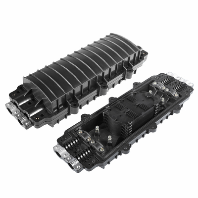 Beli Tutup Fiber Splice Horizontal 96F Kapasitas Tinggi 24 Fiber Aerial Splice Case pembuatan online