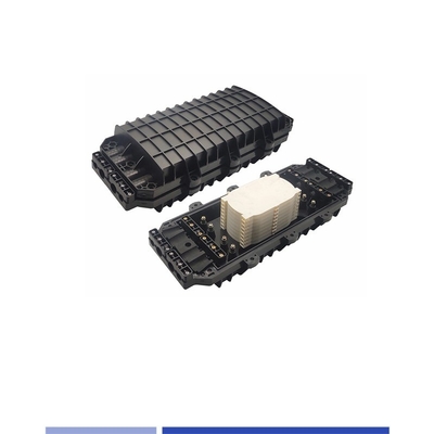 Beli 192F Kapasitas Fiber Optic Splice Closure 48 Fiber Horizontal Presisi Tinggi pembuatan online