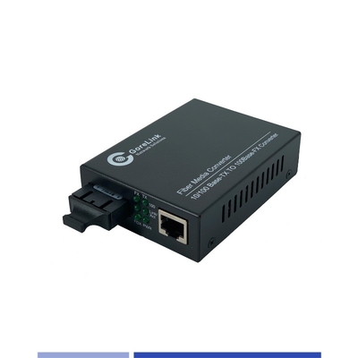 Beli Konverter media serat 10/100Mbps Mode tunggal SMF 1310nm Dual SC 20KM pembuatan online