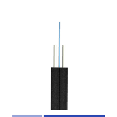 Beli Bow Type 2 Fiber Fiber Optic Drop Cable Singlemode 9/125 SMF G657A1 LSZH Untuk aplikasi dalam ruangan pembuatan online