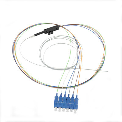Beli 6 Serat Serat Pita Pigtail Pita Serat Pigtail Fanout Kits Singlemode SC UPC LSZH 1m pembuatan online