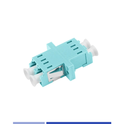 Beli OM3 LC UPC Fiber Connector Duplex High Speed Industrial Untuk Transfer Tanggal pembuatan online