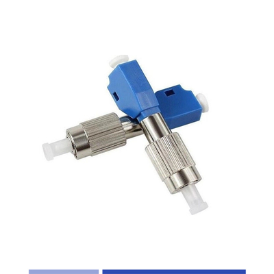 Beli FC LC Hybrid Fiber Optic Adapter Wanita Pria Single Mode CCTV Jaringan pembuatan online