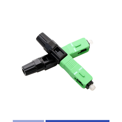 Beli SC APC Fiber Quick Connector Modus Tunggal Waterproof Resistance Wear pembuatan online