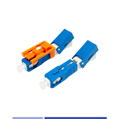 Beli SC UPC Fiber Optic Fast Connector Single-mode Keempat Fast Connector pembuatan online
