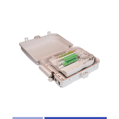 Beli 24 Port Termination Box Serat optik SC ABS Plastik Simplex Adaptor 24 Inti pembuatan online
