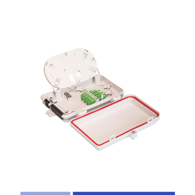 Beli 4 Port Fiber Optic Distribution Box Untuk Adaptor SC/LC Presisi Tinggi pembuatan online