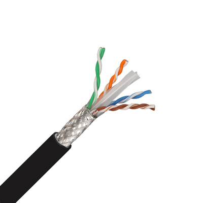 Beli Kabel Jaringan SFTP Cat6 Solid Copper 4 Pair PE 305Mtr Cat6 Ethernet Cable pembuatan online