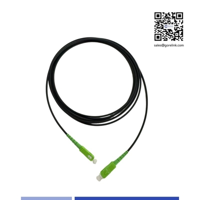 Beli Kabel Patch Serat Optik Lapis Baja Luar Ruangan SC/APC-SC/APC SM G657A2 Simplex 3m OFNR UV Jacket pembuatan online