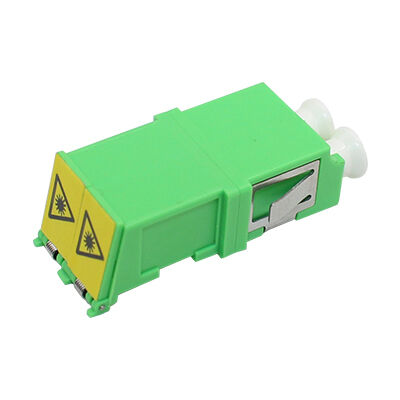 Beli LC APC Anti Laser Fiber Optic Adapter Single Mode Duplex dengan perlindungan laser pembuatan online