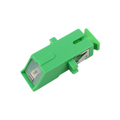 Beli Adaptor Fiber Optik SC APC Shutter Singlemode Duplex dengan Penutup Anti Laser pembuatan online