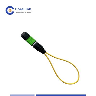 Beli 12 Modul Fiber Loopback Fiber MPO/APC Singlemode untuk pengujian QSFP pembuatan online
