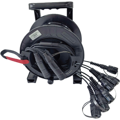 membeli ODVA LC Outdoor Armored Fiber Patch Cord G657A1,TPU jacket,25m,IP67 waterproof pembuatan online