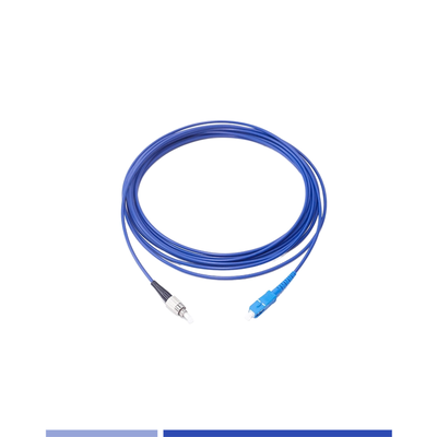 membeli Armored Fiber Patch Cord Singlemode FC/UPC-SC/UPC Simplex LSZH dengan daya tahan dan perlindungan yang unggul pembuatan online
