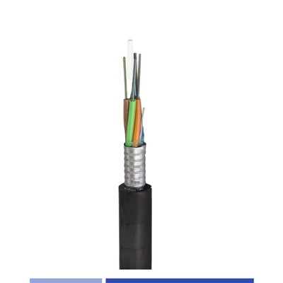 Kabel serat optik tahan korosi luar 24 inti Kabel serat multimode OM2 50/125