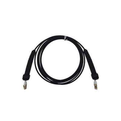 Industri NSN DLC Multimode Luar OM1 Fiber Patch Kabel 5.0mm LSZH Jaket 3m