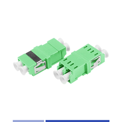 Kompak Dan Ringan LC UPC Duplex Connector Single Mode Bandwidth Tinggi