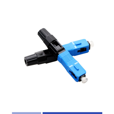 Fiber Optic Fast Connector Single Mode SC UPC Fast Connector Solusi FTTH